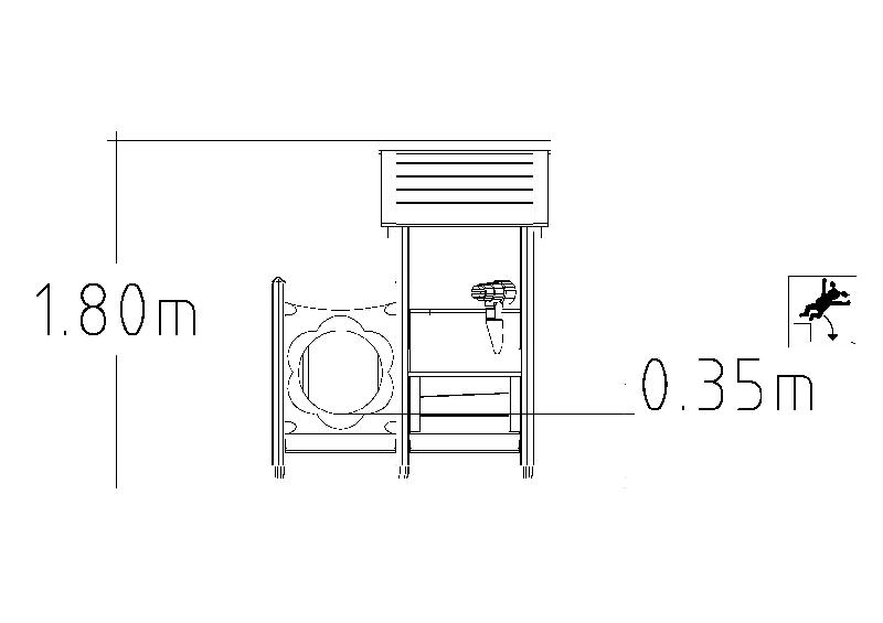 Maisonnette de jeu Unimini Qaron réf-8047668 - Hags, pour enfants 1-5 ans - Montage en 11h_2