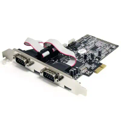 Carte PCI Express avec 4 Ports DB-9 RS232 - Adaptateur PCIe Série - UART 16550_2