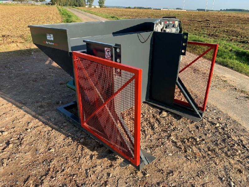 Vide-palox NC combiné GK700 - électro-hydraulique avec trémie à tapis et capacité 700kg - Occasion_2