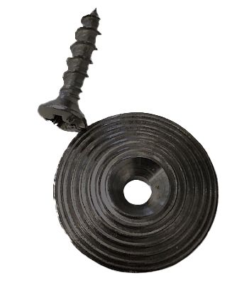 Clou podotactile a visser en acier zingue noir (vf)_2