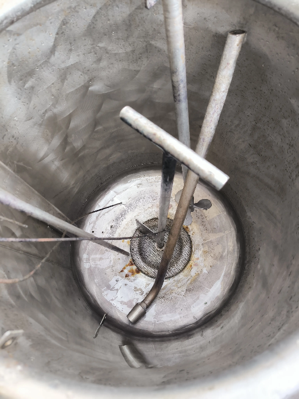 Cuve en inox 316 de 160 litres avec agitation - référence : c13623_2