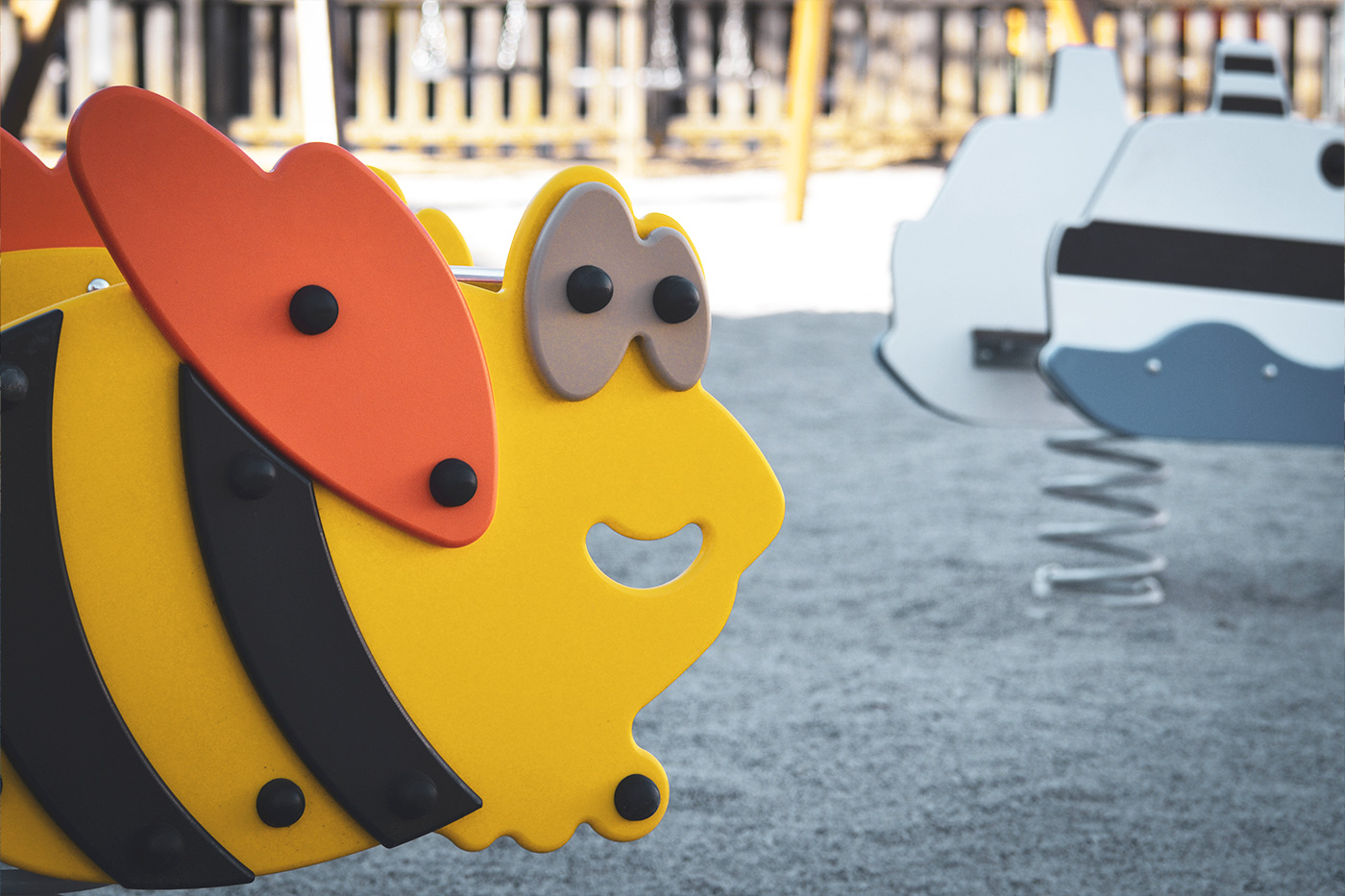 Jeu sur ressort - Maia JFS08 - matériaux résistants conformes EN1176_2