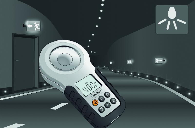 Luxmètre professionnel 'Lux Test' - mesure jusqu'à 200 000 lux - marque Romus_2