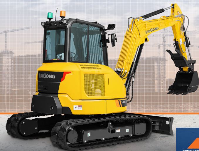 Mini-pelle pour espaces les plus restreints - Liugong 9051 F ZTS_2