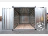 Conteneur de stockage ST83100 - démontable, acier galvanisé, 2,20 m x 5,00 m_2