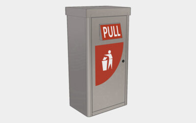 Tape-tapis à tiroir et grille, presse-cuir avec fontaine et système antigel, poubelle - Accessoires pour station de lavage_2