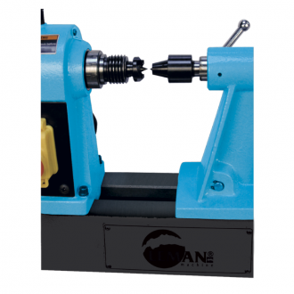 Tour à bois entre-pointes 406 mm - Poupées CM2 - Puissance 580 W - 6 vitesses_2