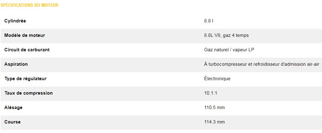 Dg150-2 (triphasé) groupes électrogènes industriel à gaz - caterpillar -  classification gaz naturelle 150 ekw / 140 ekw_2