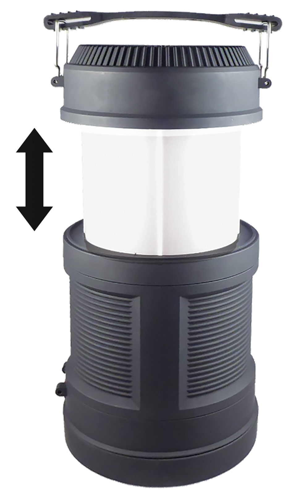 Lanterne télescopique rechargeable + Torche - Éclairage LED jusqu'à 300 lm - Étanche IPX4 - Fonction Powerbank - Modèle 6908BG_2