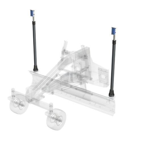 Niveleuse LG - GF Gordini - Mouvements hydrauliques, Systèmes laser 2D/3D, Résistance aux chocs_2