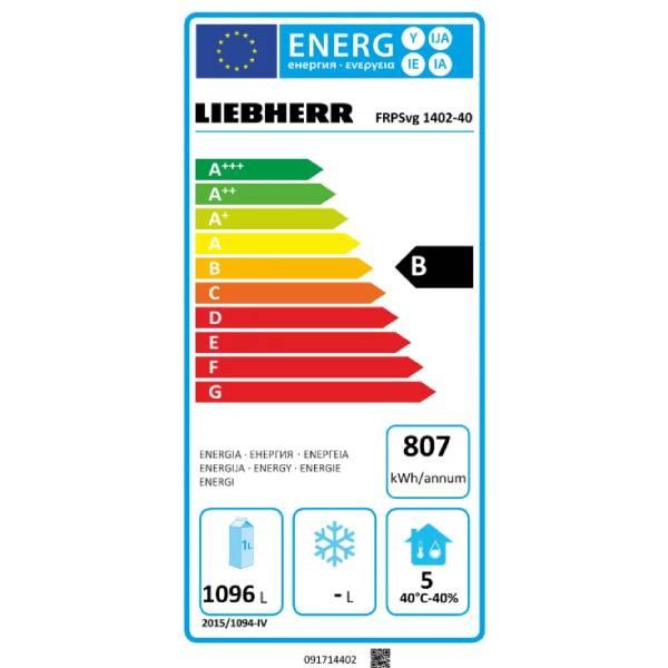 Armoire réfrigérée positive Inox sur roulettes - GN2/1 - 1096 L   | Liebherr - FRPSvg1402 924 Performance_2