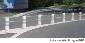 Poteaux de signalisation - Balises souples J11 & J12 autorelevables - Hauteur 0.75m - Diamètre 200mm_2