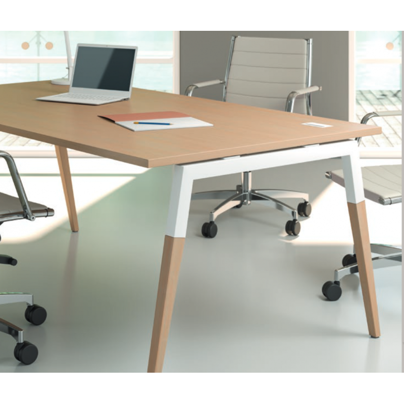 Bureau droit ergonomique et moderne pour postes professionnels_2