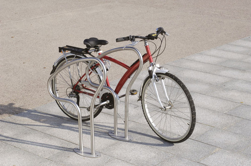 Arceau vélo en acier inoxydable - diamètre 33,7 mm - CYRILLUS / JAN-0082 - Husson International_2