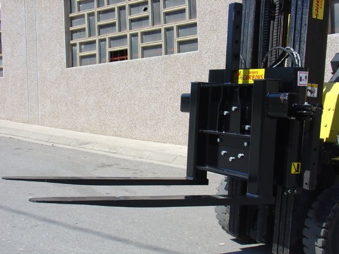 Fourches à palettes Mixer 160-1500 - Corbins - capacité 1500 kg - angle de rotation 160°_2