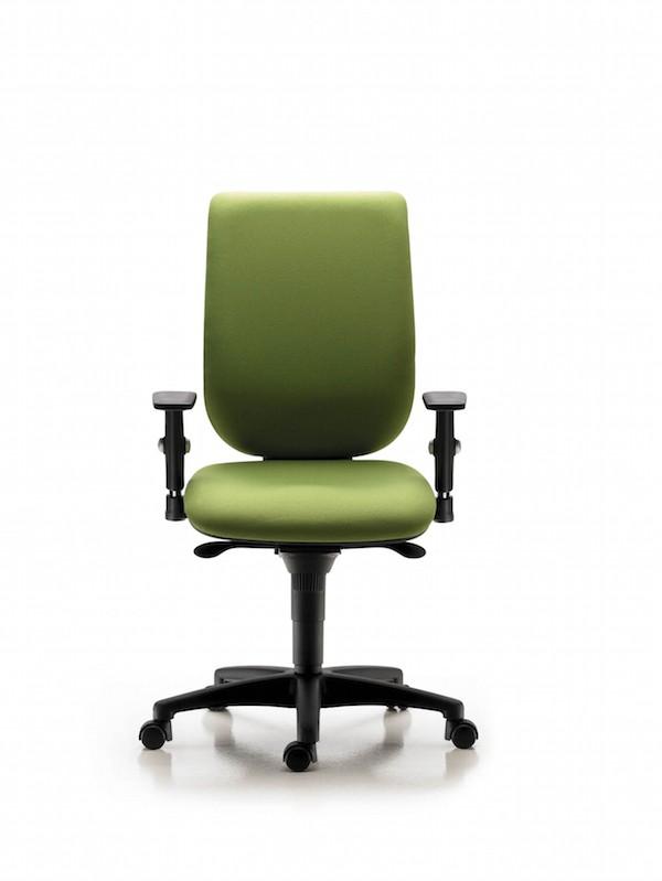 Siège de bureau Tertio haut dossier synchrone - Sokoa - Bleu, Non_2