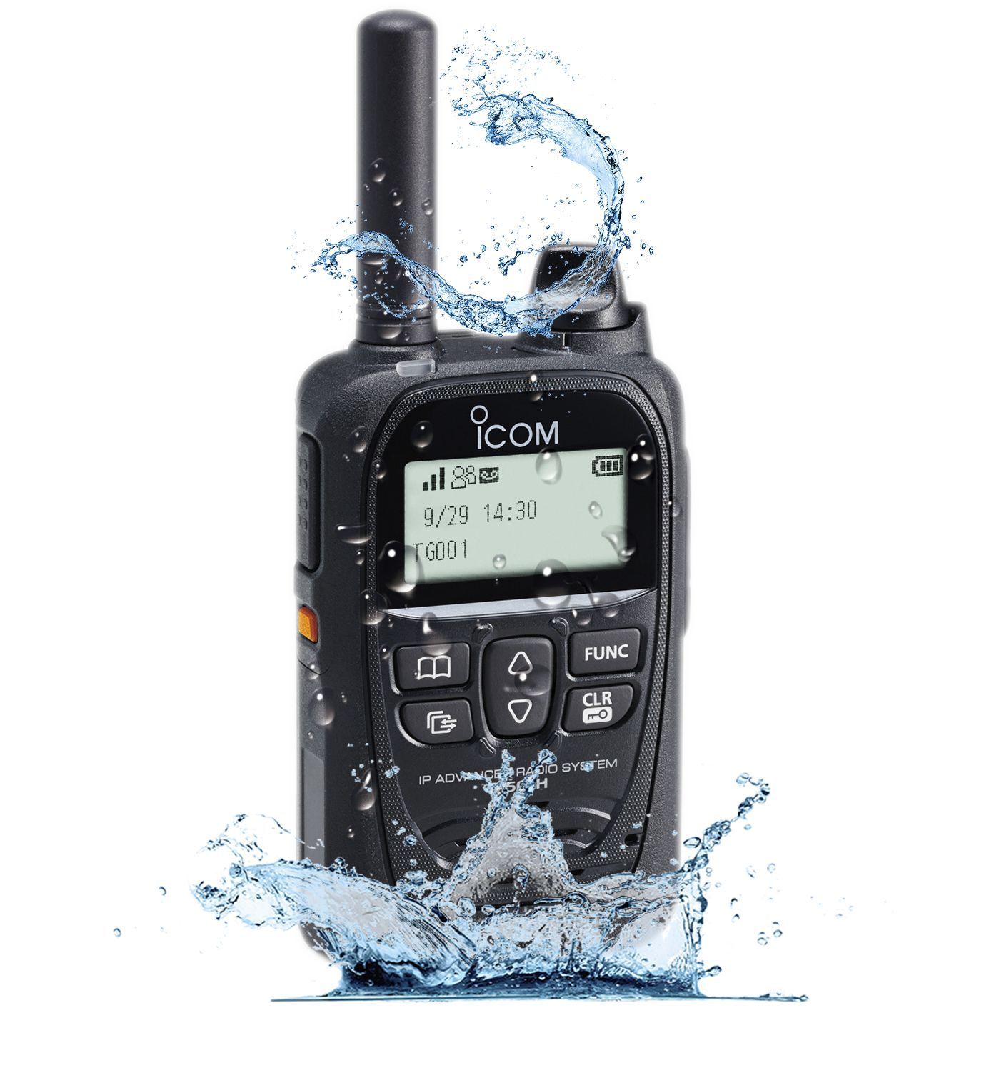 Talkie-walkie LTE 4G avec pti icom ip503h_2