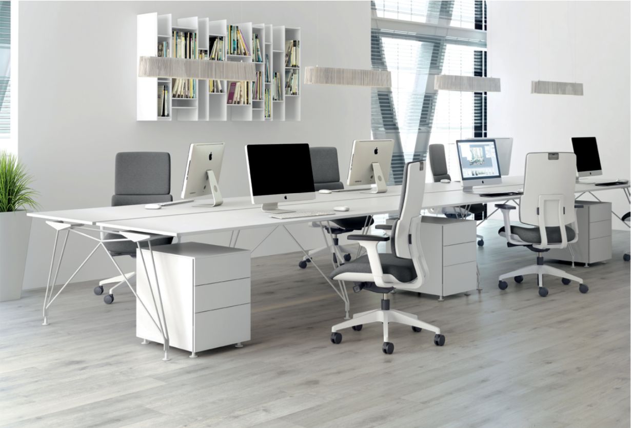 Wi-Max - fauteuil ergonomique pour bureau avec dossier résille ou tapissé et coques noires ou blanches_2