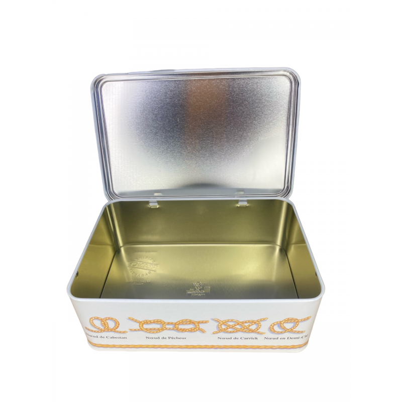 Boîte/coffret métal décor junior 'bistrot' - 190 x 125 x 72 mm - Made in France - BA000041_2