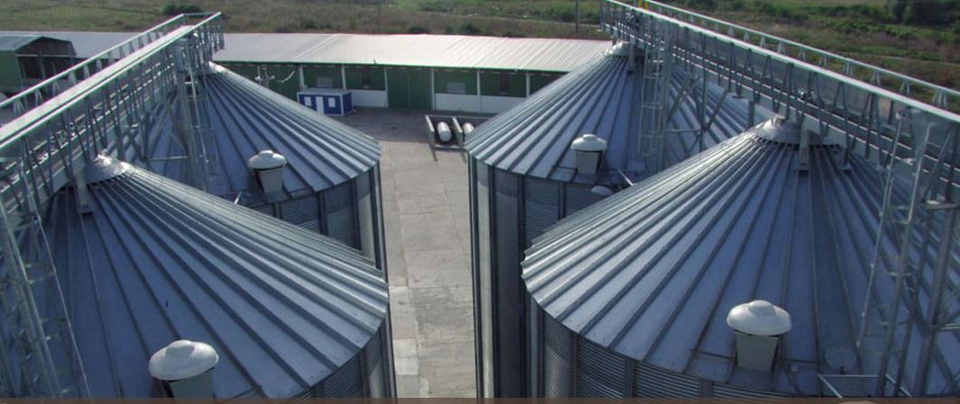Silo agricole à tôle ondulée, pour le stockage de différents types de céréales_2