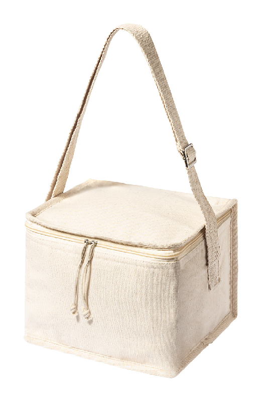 Sac isotherme en coton zippé - doublure aluminium - boîte lunch 1000 ml avec couvercle bambou et couverts inclus_2
