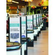 Blackline rf 40 mono - portique antivol - thoonsen - idéale pour les caisses îlots de supermarché_2