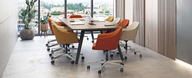 Bureau de réunion - Gamme ALTITUDE - Table configurable, 4 à 22 places, 16 coloris disponibles_2