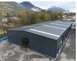 Entrepôts modulaires Ecorapid pour logistique, transport et garages - Cualimetal_2