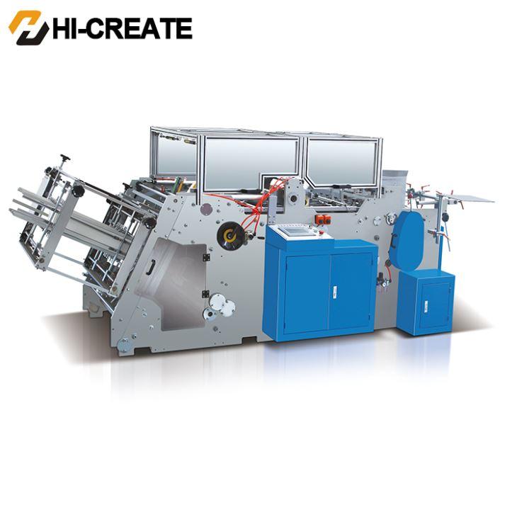 HC-CE - Machine de carton de papier automatique - Hi-Create avec contrôle programmable PLC_2