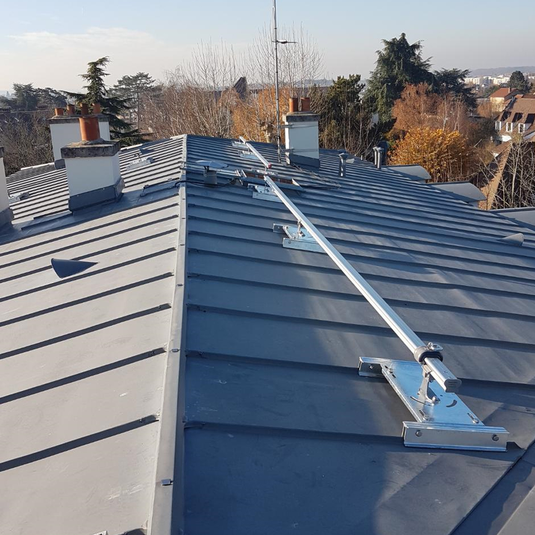 Ligne de vie horizontale sur rail SecurLine - Aluminium, Inox 316L ou Longue Portée_2