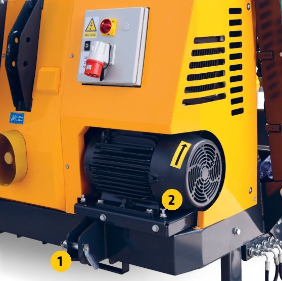 Combiné à bois de chauffage titan 43/20 - uniforest - diamètre de coupe max 43 cm - longueur des bûches 25 à 50 cm_2