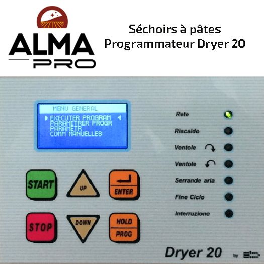 Séchoirs à pâtes professionnels - Alma Pro - Capacité 100 à 800 kg - Programmation étendue et polyvalence_2