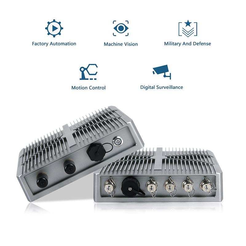 PC industriel fanless étanche - Monolith-6000JB - Intel Celeron J1900 Quad-core 2.0 GHz - IP67/IP69K - M12 - 12~24 VDC_2