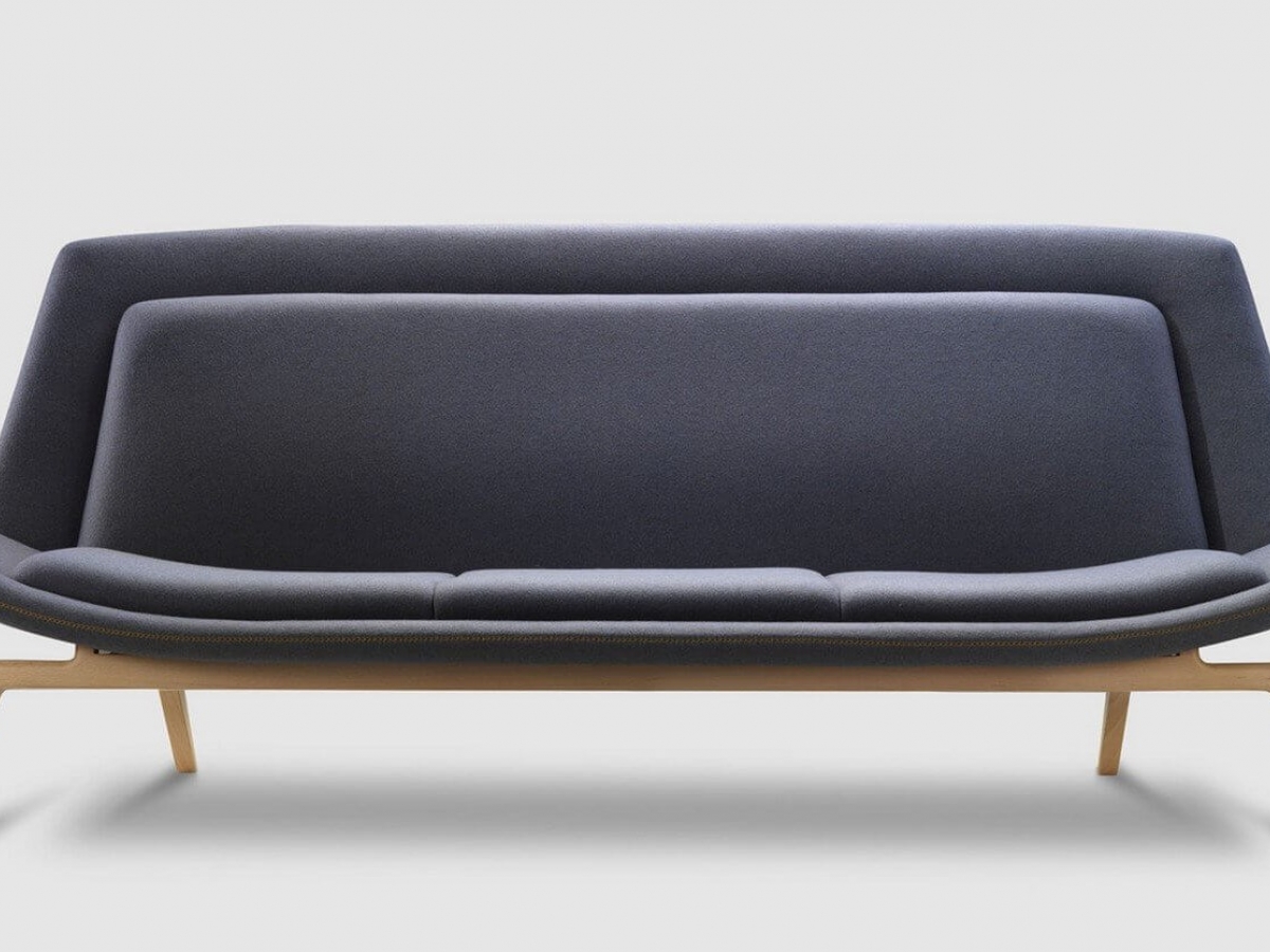 Canapé d'accueil style scandinave - design contemporain NORDIC - personnalisable et confortable_2