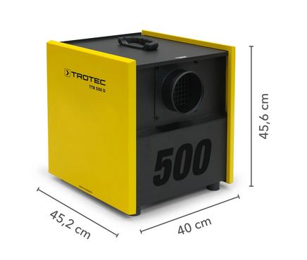 Déshumidificateur à adsorption TTR 500 D - double circuit d'air - hautes performances made in Germany_2