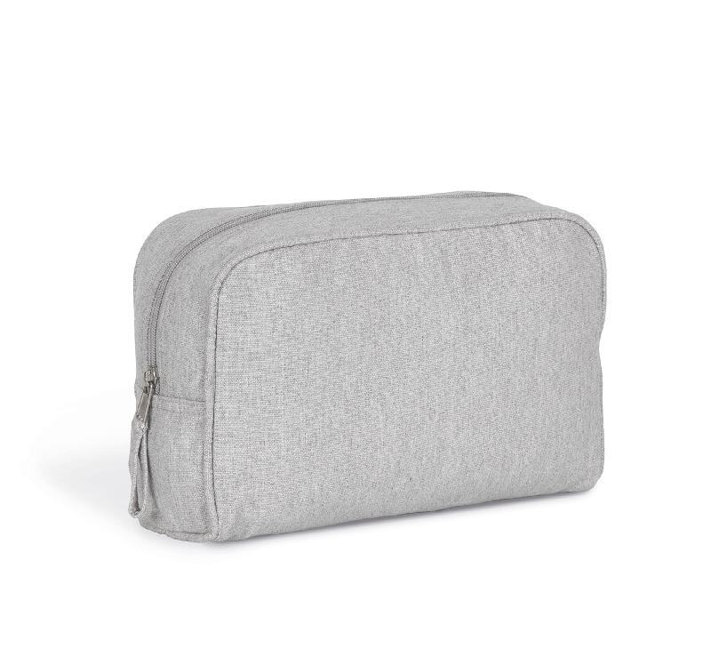Trousse de toilette recyclée - Réf: KI5703 - Kimood - Coton et polyester recyclés_2