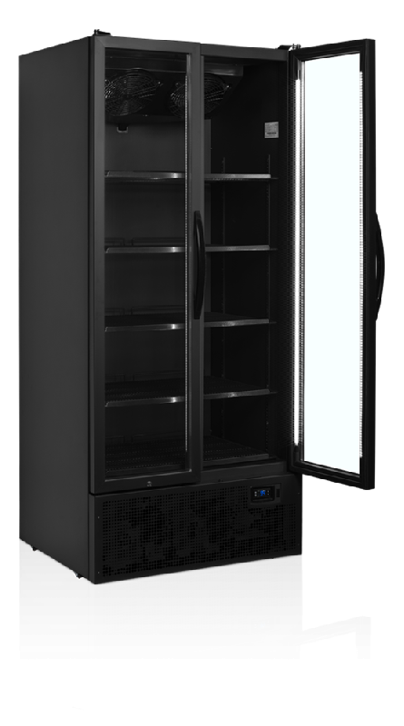 Vitrine réfrigérée noire FS890H BLACK - 2 portes TEFCOLD_2