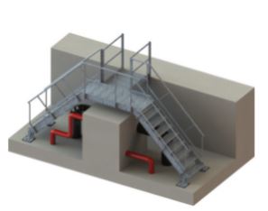 Saut de loup en acier galvanisé - Normes EN 1090 et NF E 85 015 - Livré sous 72h_2
