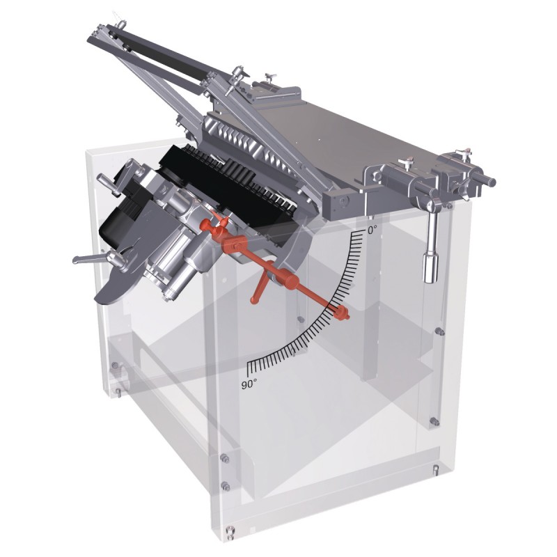 Perceuse multibroche semi-automatique Holzkraft MDB 23 PRO - perçage horizontal et vertical, Spiral System breveté_2