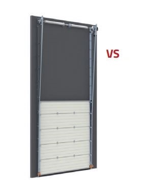 Porte sectionnelle anti-effraction sur mesure avec vitrages blindés intégrés - CR3-CR4 - FTMQ 0100 - Performances certifiées et design soigné_2