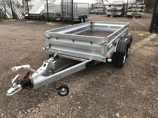 Remorque bagagère freinée - 2,65 x 1,32 M - 2000 KG - ZASLAW 265TH_2