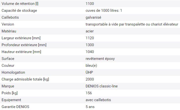 273863w - Bac de rétention - stockage polluants - surbac PE en option - 1 cuve de 1000L_2