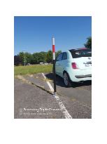 Balise de jalonnement routière articulée en PEHD - Zones sensibles - POTOFLEX - STI Balisage routier_2