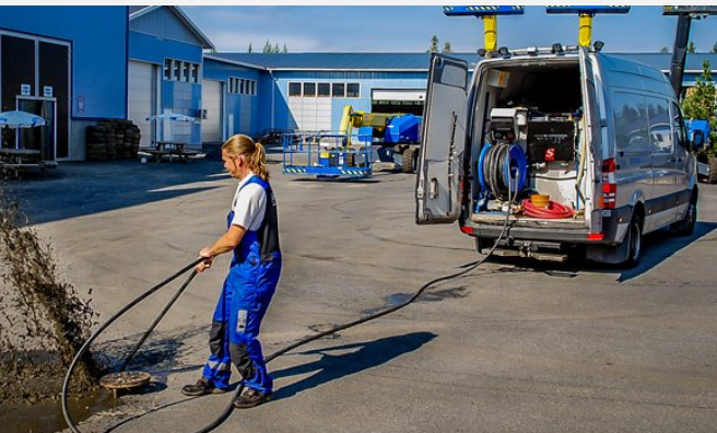 Dynaset hydrocureur - Nettoyeur haute pression - 170m de canalisations horizontales_2