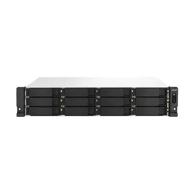 QNAP ts-1264u-rp nas rack (2 u) intel® celeron® 8 go ddr4 0 to QNAP qts aluminium, noir_2