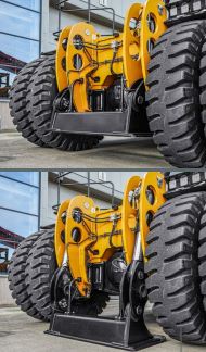 ReachStackers SANY pour un transbordement ultra rapide de la route aux rails -  Capacité de 45T - SRS4535G5-4540G5_2