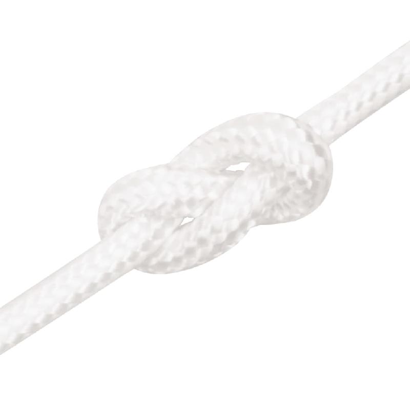 Vidaxl corde de bateau blanc complet 8 mm 500 m polypropylène 152558_2