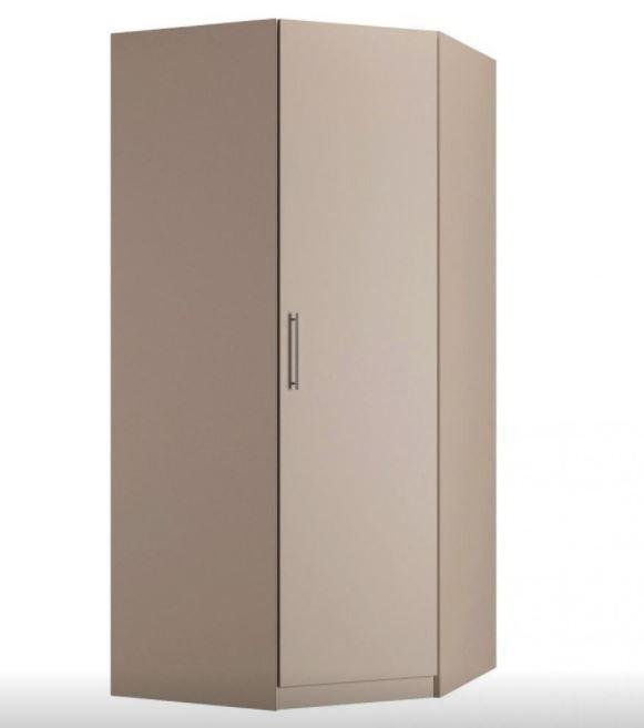 Composition angle lit escamotable VERTIGO taupe mat - Couchage 90x200 cm - Dimensions 411x100 cm_2