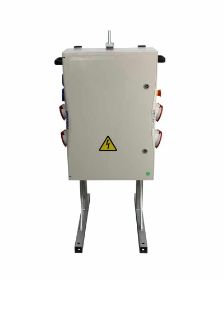 Mcpatcx508 - Armoires électriques de chantier - H2MC - fil incandescent 960°C/V0 - polyester IK10/IP66 RAL7035 EN 62208_2