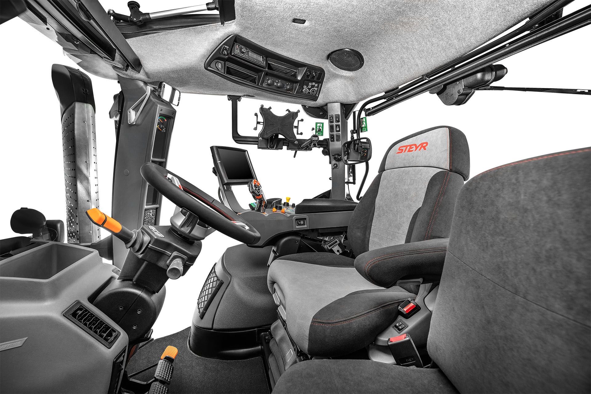 6185 - 6240 Absolut CVT Tracteur Agricole - Steyr - 185 à 240 ch - Transmission à variation continue et confort optimisé_2